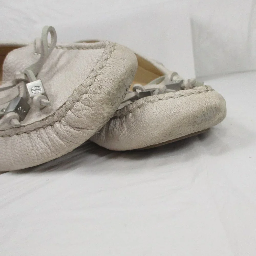 MICHAEL MK Off white Loafers Size 7.5 - Picture 10 of 10